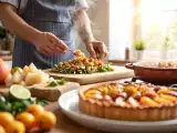 Articles: Daily menu, September 9: a refreshing pomelo salad, spicy udang galah soup, and mirabelle plum tart