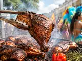 Articles: Must-try first bites at Notting Hill Carnival: where to start, from jerk chicken to Trinidadian roti