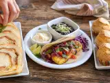 Articles: Daily Menu, September 30: a delightful club sandwich roll, flavorful fish tacos, and sweet magdalenas