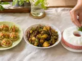 Articles: Daily Menu, September 26: delightful salmon and avocado toasts, flavorful gujrati curry, and refreshing egg drop jelly