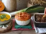 Articles: Daily menu, October 10: a cozy butternut squash soup, puff pastry delight, and chocolate brownie treat