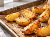 Articles: Baked potatoes that are mushy and lack a crispy crust? The mistake that ruins the browning and the simple step to take before putting them in the oven to make them crispy on the outside and soft on the inside