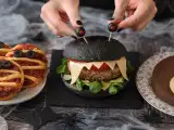 Articles: Daily menu, October 28: spooky Halloween pizzas, a monster burger and apple chocolate fudge