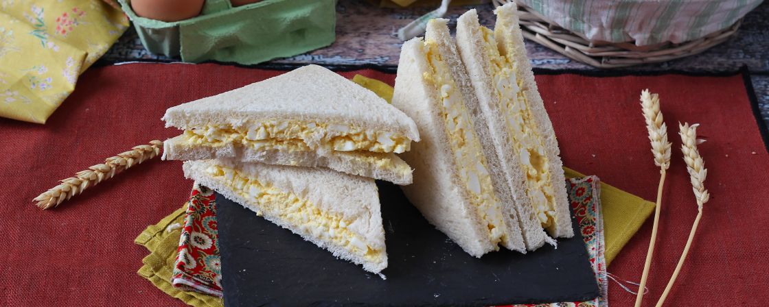 Tamago sando, the famous japanese egg sandwich