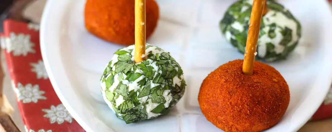 Cheese ball appetizers
