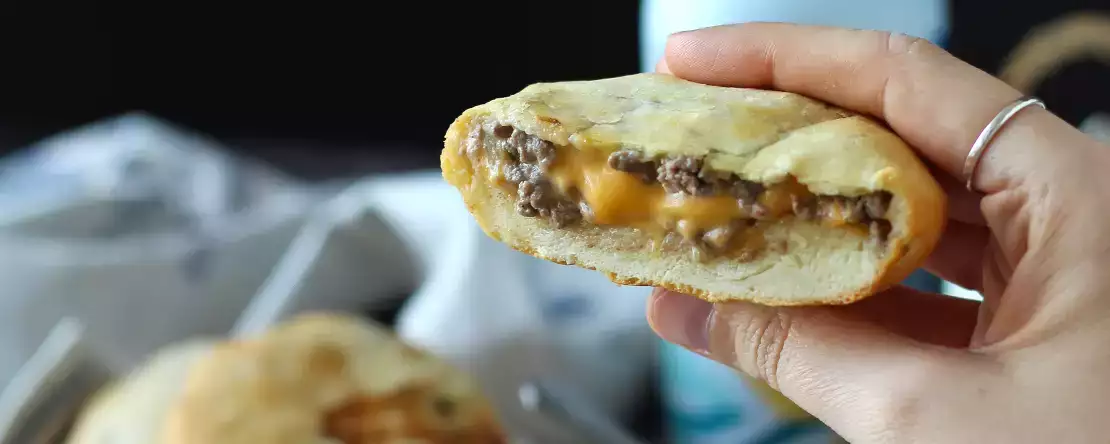 Air fryer stuffed buns:so easy and yummy