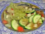 Recipe Quck & easy cabbage tofu soup