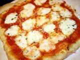 Recipe Fresh mozzarella pizza