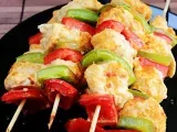 Recipe Chicken kebab in nando's hot peri-peri sauce
