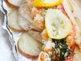 Recipe Grilled new england seafood bake