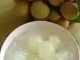 Recipe Kao niao piak lumyai (sticky rice with longan and coconut milk)