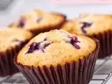 Recipe Blueberry muffin (recipe from kitchenaid mixer cookbook)
