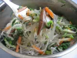Recipe Japchae - korean sweet potato starch noodles salad/stir-fry