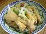 Recipe Rice cooker steamed chicken rice