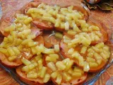 Recipe Ham steaks with spiced pineapple sauce