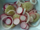 Recipe Ensalada de rabano y pepino (radish and cucumber salad)