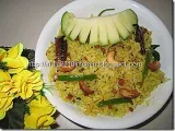 Recipe Mango rice/mamidikaya pulihora