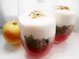 Recipe Proud parents and breastfeeding-safe apple pear cranberry parfait