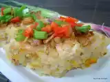 Recipe Savoury steamed pumpkin cake