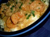 Recipe Southern comfort: creamy cheddar grits with shrimp...