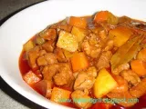 Recipe Filipino menudo recipe (pork & liver stewed with potato and carrot)