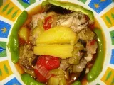 Recipe Tavuk guvec (chicken casserole)