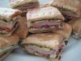 Recipe Cooking light with giada de laurentiis: mini italian club sandwiches