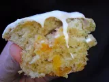 Recipe Peach cupcakes with cream cheese frosting