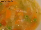 Recipe Oatmeal mixed vegetable soup