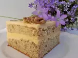 Recipe Banana cake with honey and cinnamon frosting
