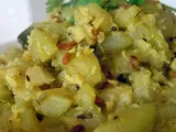 Recipe Happy navaratri ~ seemevankaya kobbari kura ~ chayote / chow chow with coconut