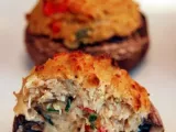Recipe *crab stuffed mushrooms with horseradish dipping sauce