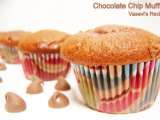 Recipe Chocolate chip muffins with cake mix