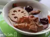 Recipe Lotus root soup