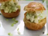 Recipe Profiteroles with egg salad filling