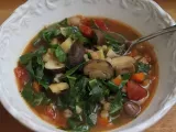 Recipe Vegetarian mushroom barley soup recipe