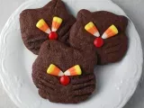 Recipe Halloween recipe-black cat cookies