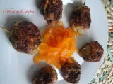 Recipe Minced mini chicken kebabs