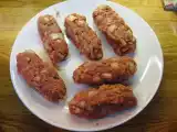 Recipe Lamb koftas with tomato, basil, and feta salad