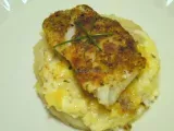 Recipe Bread crumb topped cod with scalloped potatoes