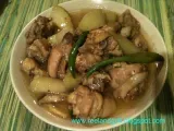 Recipe Ginataang manok (chicken cooked in coconut milk or ?gata?)