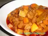 Recipe Filipino menudo recipe (pork & liver stewed with potato and carrot)
