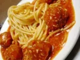 Recipe Spaghetti with meatballs or spaghetti con polpettine