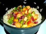 Recipe The main event...moroccan-spiced chicken with fall pomegranate pilaf