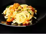Recipe Linguine with smoked salmon