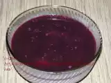 Recipe Eggless black grape mousse
