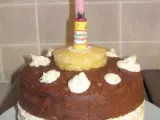 Recipe Pineapple, ginger and chocolate birthday cake