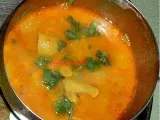 Recipe Buta dali alu tarkari(chana dal & potato curry)