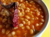 Recipe Thingalavrya phanna upkari ~ white navy beans curry
