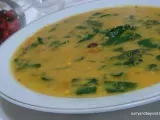 Recipe Spinach and cranberry dal - palak wali dal